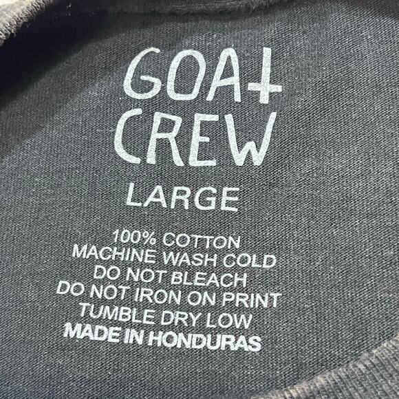 Muhammad Ali Shirt Large The Greatest Goat Crew Double Sided Graphic Boxing New - Picture 5 of 5